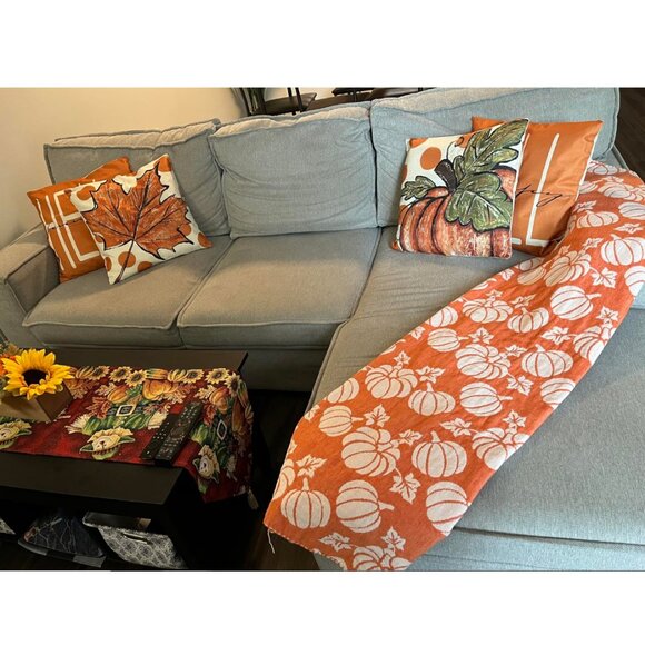 Fall Decorative Pillow Covers Thanksgiving Decor Farmhouse Throw Accent Cases - Picture 7 of 7